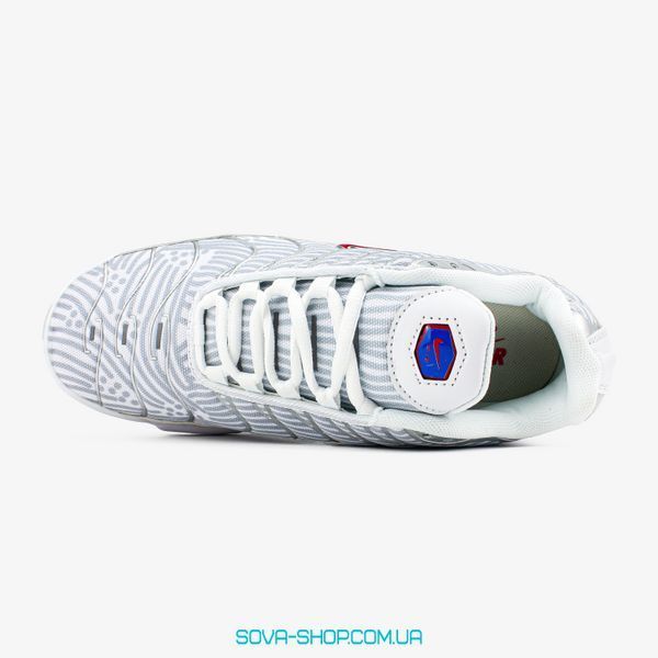 Чоловічі кросівки Nike Air Max Plus White University Red (GS) фото