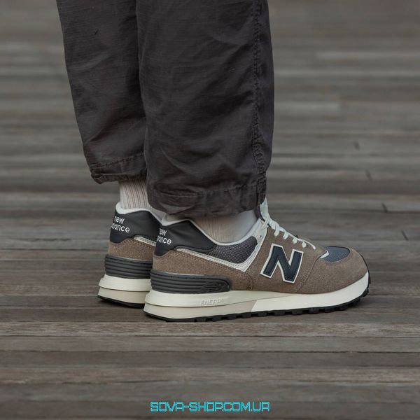 Унісекс кросівки New Balance 574 Brown фото