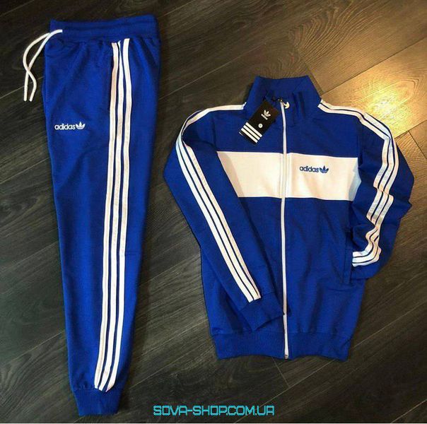 Чоловічий костюм Adidas: кофта-штани Adidas синій фото