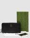 Кошелёк Gucci Animalier Leather Zip Around Wallet Black Premium re-126836 фото 1