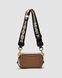 Жіноча сумка Marc Jacobs The Snapshot Dark Beige/Gold Premium re-11417 фото 4