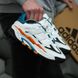 Чоловічі кросівки Adidas Niteball White Orange Blue re-5653 фото 4