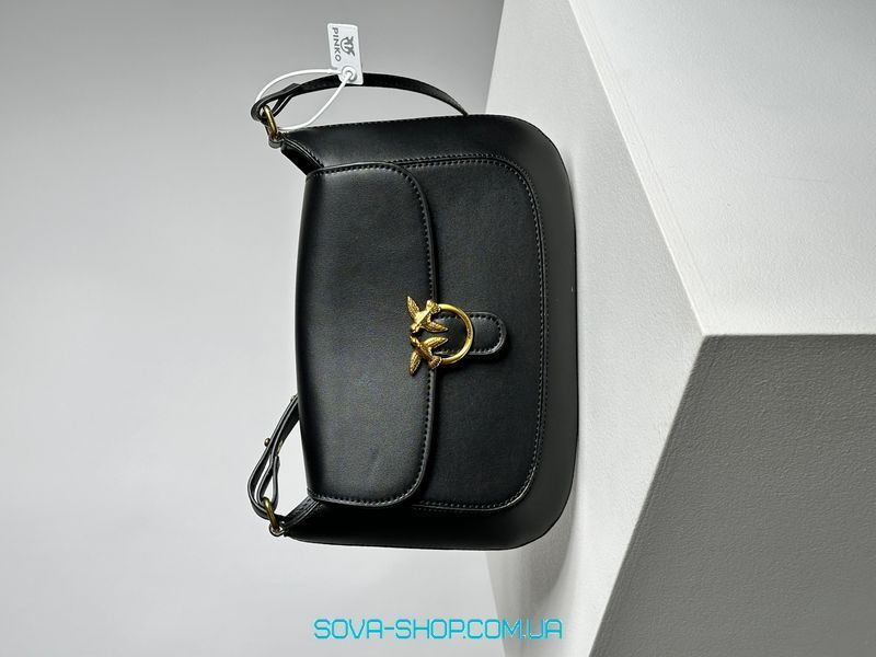 Жіноча сумка Pinko Mini Love Bag Saddle Simply Black Premium фото