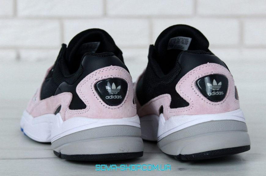 Женские кроссовки Falcon black rose Adidas фото