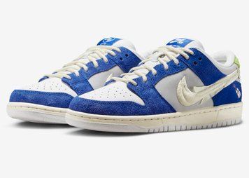 Жіночі та чоловічі баскетбольні кросівки Fly Streetwear x Nike SB Dunk Low Pro 'Gardenia' фото
