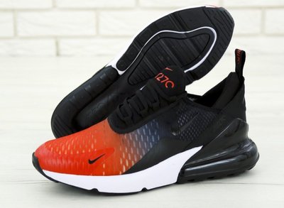 Чоловічі кросівки Air Max 270 Black/Orange Nike фото