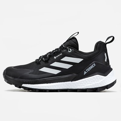 Чоловічі зимові черевики термо Adidas Terrex Free Hiker 2.0 Gore-Tex Black White фото