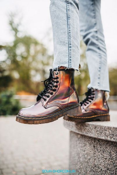 Мужские зимние ботинки (ТЕРМО) Dr. Martens HOLOGRAM фото