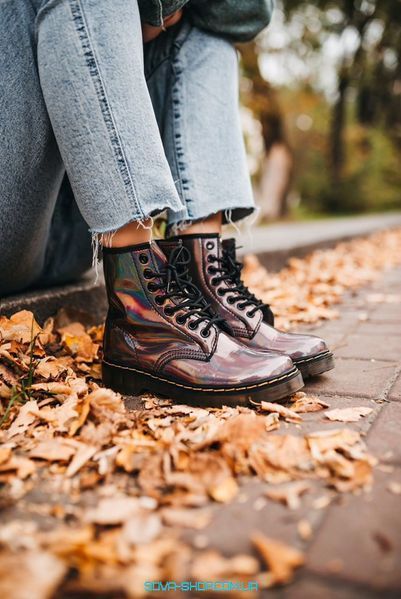 Мужские зимние ботинки (ТЕРМО) Dr. Martens HOLOGRAM фото