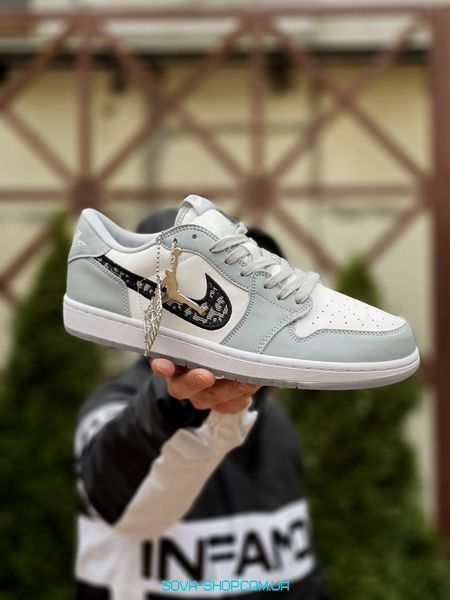 Мужские и женские баскетбольные кроссовки Dior x Nike Air Jordan 1 фото