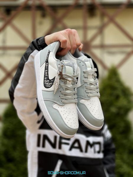 Мужские и женские баскетбольные кроссовки Dior x Nike Air Jordan 1 фото