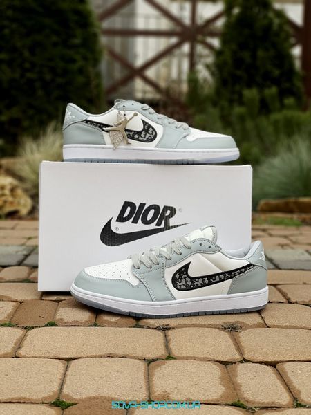 Мужские и женские баскетбольные кроссовки Dior x Nike Air Jordan 1 фото