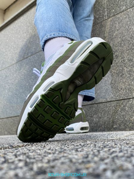 Чоловічі кросівки Nike Air Max 95 White/Green фото