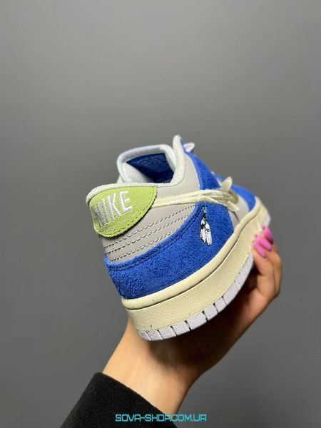 Жіночі та чоловічі баскетбольні кросівки Fly Streetwear x Nike SB Dunk Low Pro 'Gardenia' фото