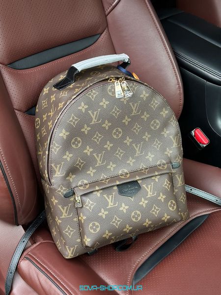 Жіночий рюкзак Louis Vuitton Palm Springs MM Brown/Black Premium фото