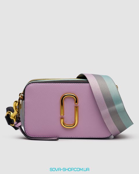 Женская сумка Marc Jacobs The Snapshot Lilac Turquoise Premium фото