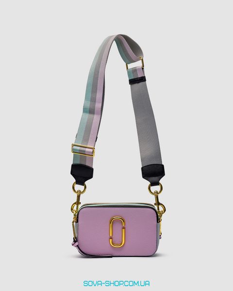Жіноча сумка Marc Jacobs The Snapshot Lilac Turquoise Premium фото