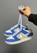 Жіночі та чоловічі баскетбольні кросівки Fly Streetwear x Nike SB Dunk Low Pro 'Gardenia' re-9673 фото 5