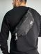 Мужская бананка Burberry Black Quilted Fabric Medium Sonny Belt Bag Premium re-10924 фото 3