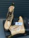 Жіночі зимові ботинки Dr.Martens Jadon Beige Patent re-8634 фото 6