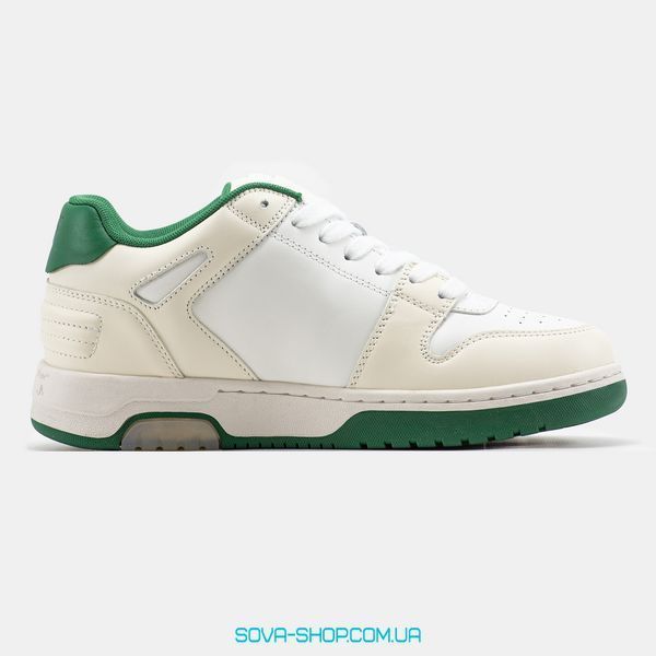 Чоловічі кросівки Off-White Out of Office White Green фото