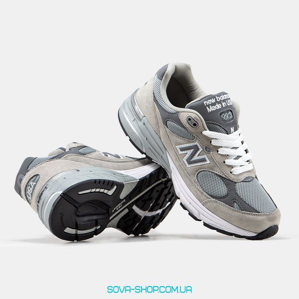 Чоловічі кросівки New Balance 993 Grey White фото