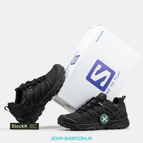Мужские кроссовки Salomon Speed Cross Pro Thinsulate Gore-Tex All Black фото