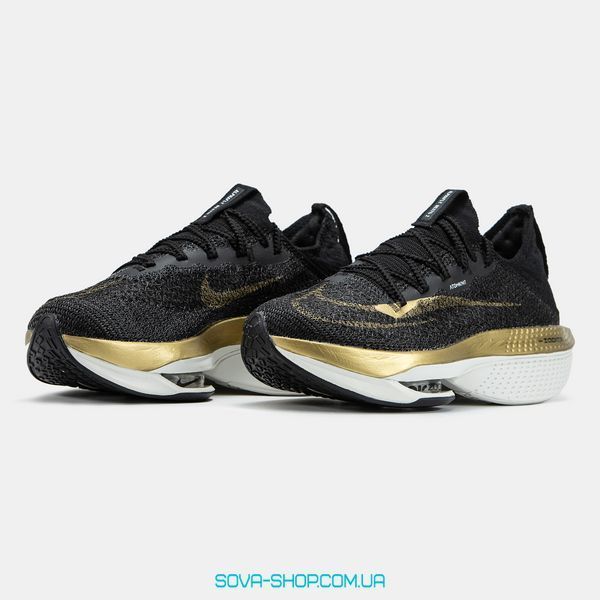 Жіночі та чоловічі кросівки Nike Air ZOOMX VaporFly 2 Road Racing Shoes Black DN3559-003 фото