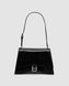 Жіноча сумка Balenciaga Crush Medium Handbag Crushed Calfskin in Black\Silver Premium re-126773 фото 4