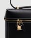 Женская сумка Loro Piana Extra Bag L27 Black Leather Premium re-126339 фото 3