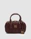 Жіноча сумка Miu Miu Arcadie Matelass&eacute; Nappa Leather Bag Burgundy Premium re-127816 фото 1