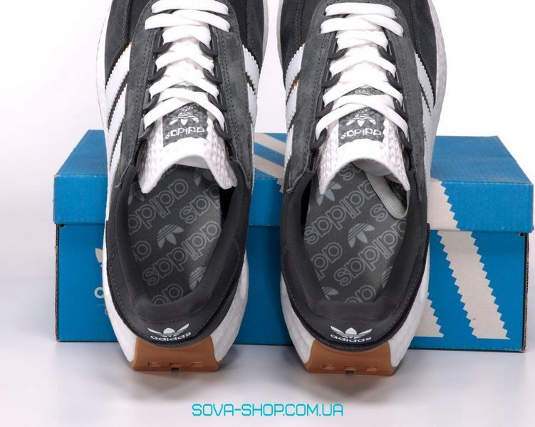 Мужские кроссовки Adidas Retropy E5 Grey White фото