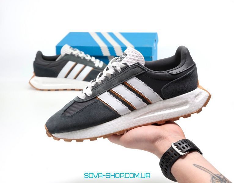 Мужские кроссовки Adidas Retropy E5 Grey White фото