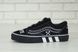 Женские кеды Old Skool Black Off white women V a n s 2122m00 фото 1