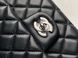 Женская сумка Chanel Classic 2.55 Medium Double Flap in Black Premium re-11176 фото 5