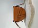 Жіноча сумка Loewe Gate Small leather and Jacquard Shoulder Bag Brown Premium re-11471 фото 4