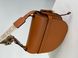 Женская сумка Loewe Gate Small leather and Jacquard Shoulder Bag Brown Premium re-11471 фото 7