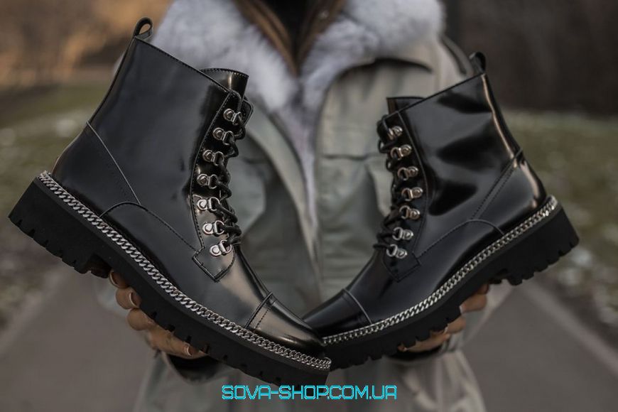 Жіночі ботинки зимові BALMAIN Luxury Fur Boot фото