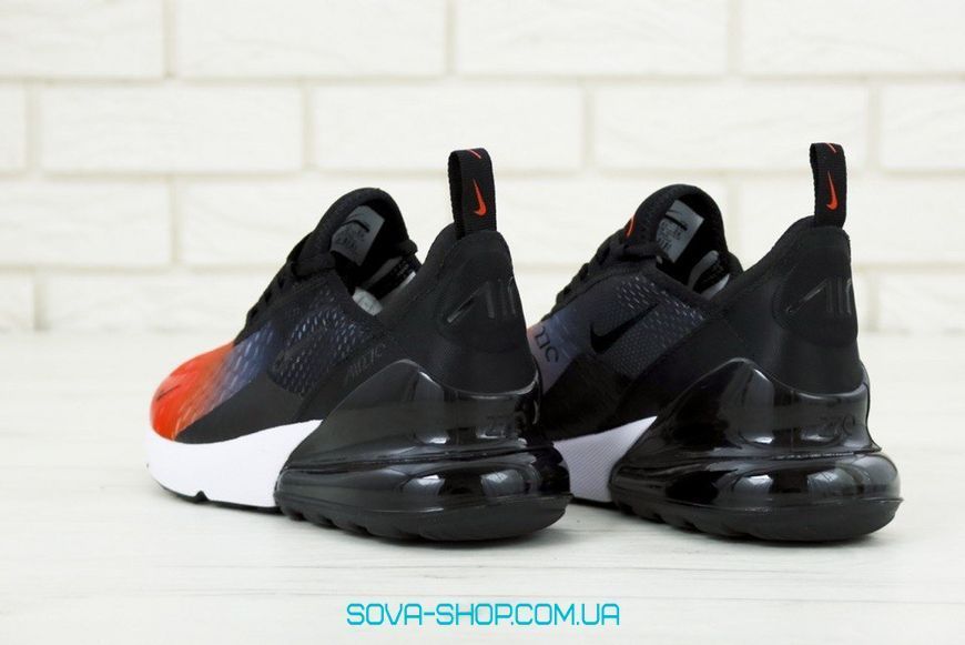 Чоловічі кросівки Air Max 270 Black/Orange Nike фото