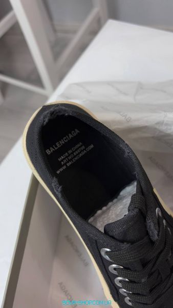 Жіночі кеди Balenciaga Paris Low Top "Black" DIRTY Premium фото
