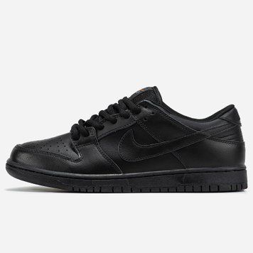 Чоловічі та жіночі баскетбольні кросівки Nike SB Dunk Full Black фото