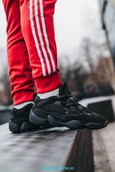 Мужские кроссовки Yeezy 500 Utility Black Adidas фото