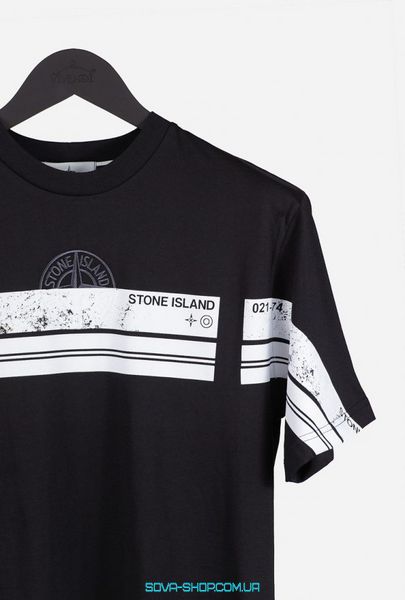 Унисекс Premium Футболка Stone Island артикул F0027 фото