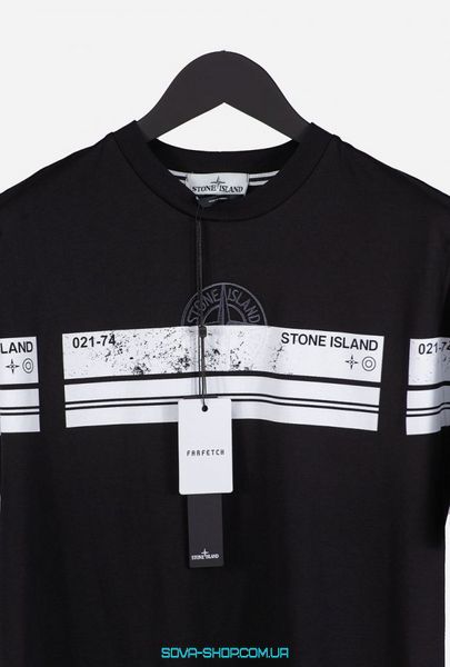 Унисекс Premium Футболка Stone Island артикул F0027 фото