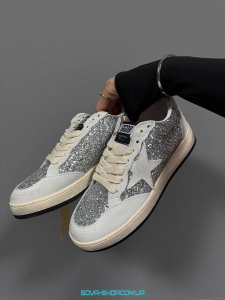 Жіночі кросівки GG GGDB BALLSTAR SPARKLE LIGHT GREY Premium фото