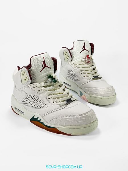 Мужские баскетбольные кроссовки Nike Jordan 5 "El Grito" White фото