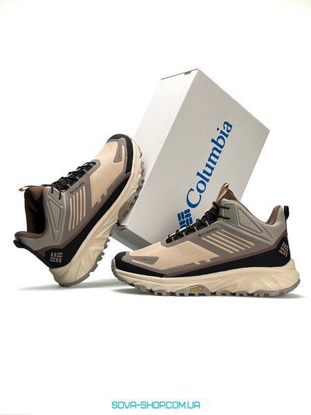Чоловічі зимові кросівки Columbia Climawarm Beige Fur фото