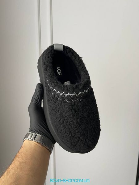 Жіночі зимові ботинки UGG Tazz Slipper Heritage Braid Black 1143976-BLK PREMIUM фото