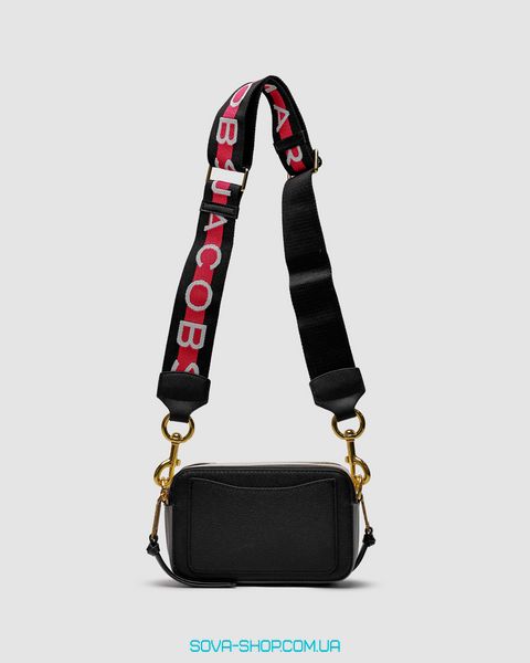 Жіноча сумка Marc Jacobs The Snapshot Black/Pink Belt Premium фото