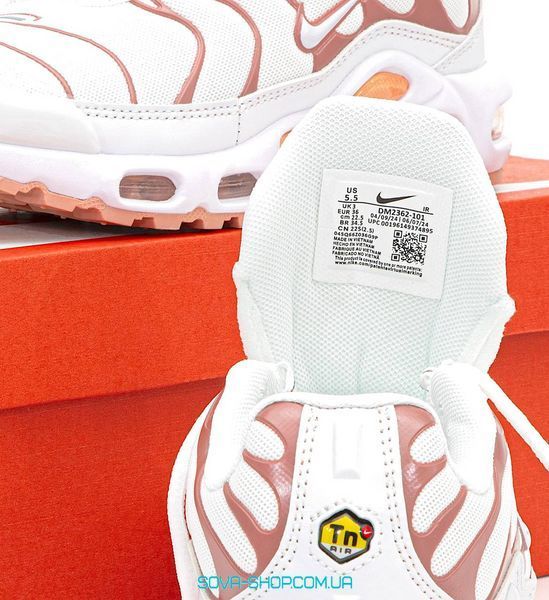 Женские кроссовки Nike Air Max Plus TN Brown Beige Orange фото